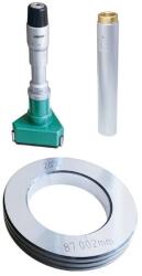INSIZE Micrometru mecanic de interior in 3 puncte INSIZE 75-88 mm, tip D, cu Certificat de Etalonare inclus ISO 17025 (3227-88)