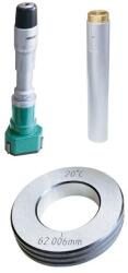 INSIZE Micrometru mecanic de interior in 3 puncte INSIZE 50-63 mm, tip D, cu Certificat de Etalonare inclus ISO 17025 (3227-63)