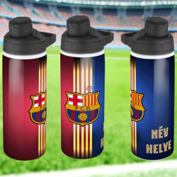 Deconline Crafts BARCELONA 2026 fém kulacs egyedi névvel és számmal 750 ml "ZIPPER (DO69370-BOTTLE-750)