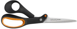 Fiskars Olló, barkács, 21 cm, FISKARS "Amplify", fekete
