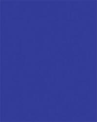 FOLIA Dekorkarton, 2 oldalas, 50x70cm, 220 g, 10 lap, FOLIA, ultramarinkék