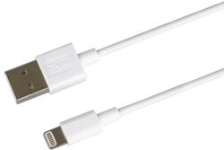 PremiumCord Kábel USB 2.0, USB-A - Lightning, M/M, APPLE 8 pin, 0, 5m, fehér (KIPOD30)