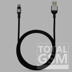 ADAM elements PeAk II 300B Apple iPhone 5 / 5S / SE / 5C / 6 / 6S / 6 Plus / 6S Plus / 7 / 7 Plus / 8 / 8 Plus / X / XS / XS Max / XR / 11 / 11 Pro / 11 Pro Max Lightning-USB adat- és töltőkábel MFi szürke (3 m)