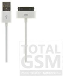 Apple iPhone 3 / 3GS / 4 / 4S adatkábel fehér