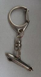  Graf Zeppelin léghajó kulcstartó 3D medál kulcstartó repülés (BRD129)