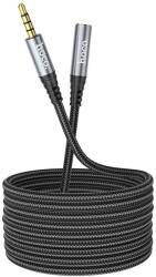 hoco. UPA20 AUX kábel Jack 3.5 mm (dugó) - Jack 3.5 mm (aljzat) 2m fekete