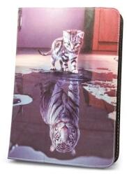 GreenGo Univerzális 9-10″ Tablet Könyv Tok Little Tiger Mintás