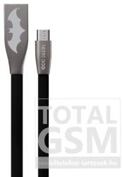  USB kábel DC - Batman 001 micro usb adatkábel 1m fekete