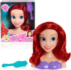 Just Play Disney Ariel hercegnő hajformázó babafej 14 cm