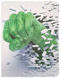 GreenGo Univerzális 9-10″ Tablet Könyv Tok Fist / Ököl Mintás