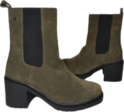 Filippo Divatos magassarkú bokacsizma Filippo 4183 khaki r37 (08062878)