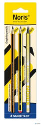 STAEDTLER Grafitceruza készlet, HB, STAEDTLER "Noris® evolution set", 3 darab (61 BK3) - alter