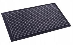 Dekor Lábtörlő csúszásgátló szőnyeg Dekor 90x150 cm fekete csíkos