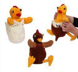 NOE Kétoldalas báb Csirke-Tyúk Kreatív játék gyerekeknek