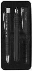 Faber-Castell Set pix+stilou Faber Castell Poly Negru, 241050 (FC241050)