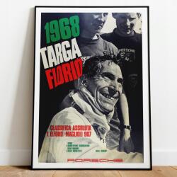  Poszter Targa Florio 1968 Autóverseny A2 (Plakat Samochdy wyścigi do pokoju A2)