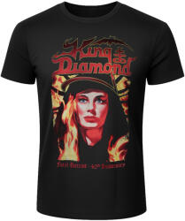 NNM tricou bărbați King Diamond - Fatal Portrait 40th Anniversary Tracklist - Black - 52045100