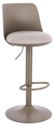 Bizzotto Set 2 scaune bar maro bej Lowell 41x48.5x87/108h (0734406)