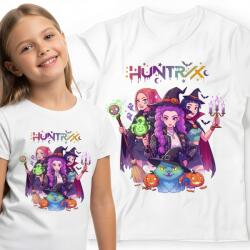 Tshirto Gyerek Póló Huntrix Kpop Demon Hunters Ajándék Halloween Iskola 104 (Dziecka manga anime nadrukiem Ucznia urodziny)