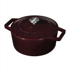 Berlinger Haus Öntöttvas sütőforma fedővel 24 cm Burgundy Line BH-6497 (BH-6497)