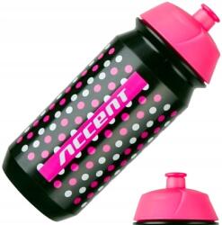 Accent Kulacs Accent Dots 500ml fekete-rózsaszín-fehér (Dots)