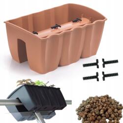 DIKEL DCRO400 korláttartó doboz, erkély kaspó keret 1l (ZS-DCRO400K_R624)