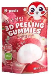 K-Peelz Licsi Ízű Hámozható Gumicukor 3D 75g (GM 75G163)