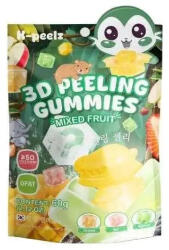 K-Peelz Vegyesgyümölcs Ízű Hámozható Gumicukor 3D 60g (GM 60G165)