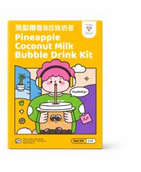 Tokimeki Bubble Tea DIY Kit Ananász-Kókusz Ízű 255G (SW255G458)