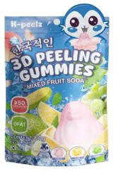 K-peelz Vegyes Gyümölcsös Szóda Ízű Hámozható Gumicukor 3D 60g (GM 60G166)
