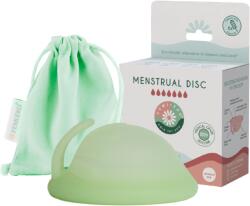 Femi. Eko Disc menstrual, flexibil si delicat, din silicon medical, ecologic, Universal, verde