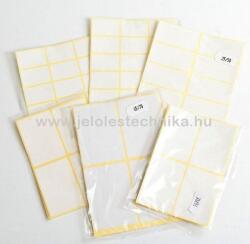 Jelöléstechnika Íves 20x30mm öntapadós címke 60db/csom