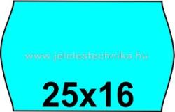 Jelöléstechnika 25x16mm KÉK színű árazószalag