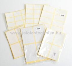 Jelöléstechnika Íves 35x50mm öntapadós címke 60db/csom