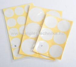 Jelöléstechnika Íves 40mm öntapadós körcímke 60db/csom