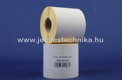Jelöléstechnika 100x100mm THERMO öntapadós címke, 600db/tekercs