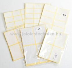 Jelöléstechnika Íves 38x56mm öntapadós címke 60db/csom