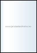 Jelöléstechnika Íves A4 etikett = 210x297mm; 1db/ív; 100 ív/doboz