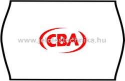 Jelöléstechnika 25x16mm CBA feliratos árazószalag