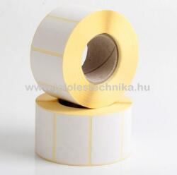Jelöléstechnika 40x50mm THERMO öntapadós címke, 1 000 db/tekercs
