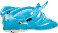 Intex Úszó sziget, Intex, felfújható, rája alakú, kék, 185 x 145 cm, 2 kapaszkodó fogantyúval (57576) (57576)