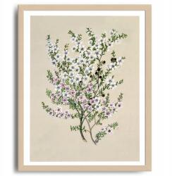  Fali poszter Nappali Finom Virágok 30x40 (Plakat obraz Kwiaty Vintage)