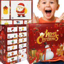 Przydasie. pl Adventi Naptár Gyerekek Játékok Stresszoldó Fidget 24 Nap XXL (#11988)