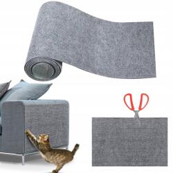  Öntapadós Macskakaparó szőnyeg, 300x40 cm, Bútorvédelem, Szürke (8581704945436)