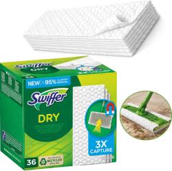 Swiffer Dry Padlótisztító kendő, 36db, elektrosztatikus (247483)