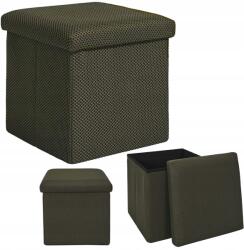 HowHomely Urban Box tároló puff nappali ülőke összecsukható tárolórekesszel (HH-0507)