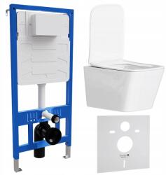 Swiss Meyer Falsík alatti állvány szett Ivona függesztett WC-tállal fehér Swiss Meyer (SM-ZSIB)