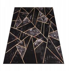 Dywanopol Szőnyeg Fekete 120X170 CM Hálószoba Nappali Csúszásgátló Mozaik Loft Bcf (SOH-06-BLACK)