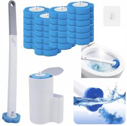  Wc-kefe cserélhető Betétekkel 24x Higiénikus fehér Tik Toka (HUAZHENGTRADING)