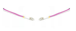 Gigalight LINKEASY Duplex patch kábel 4 x LC/UPC csatlakozóval, 3mm duplex core 50/125 OM4 LSZH, 20 m (FPC-LCU-LCU-OM4-20M-D) - wpower